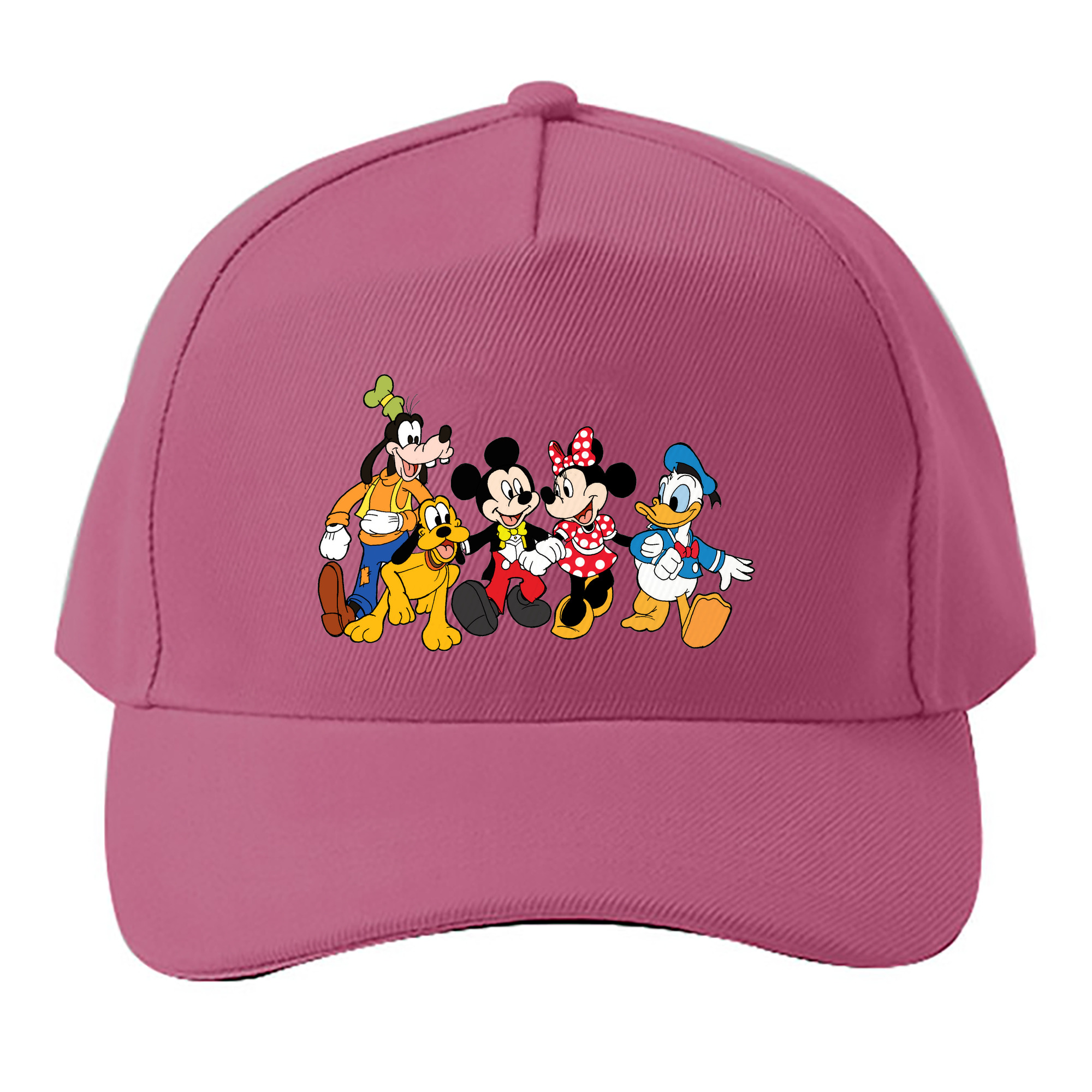 （画像用） ミッキーマウス Mickey Mouse ベースボールキャップ 綿100％ 男女兼用 帽子 スポーツ